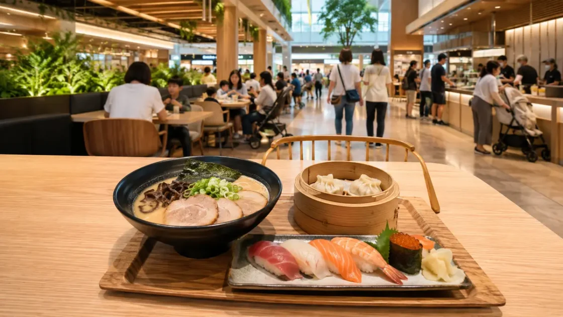 MARK IS福岡ももちフードコート「ももキチ」店舗一覧｜ラーメン・寿司・中華まとめ