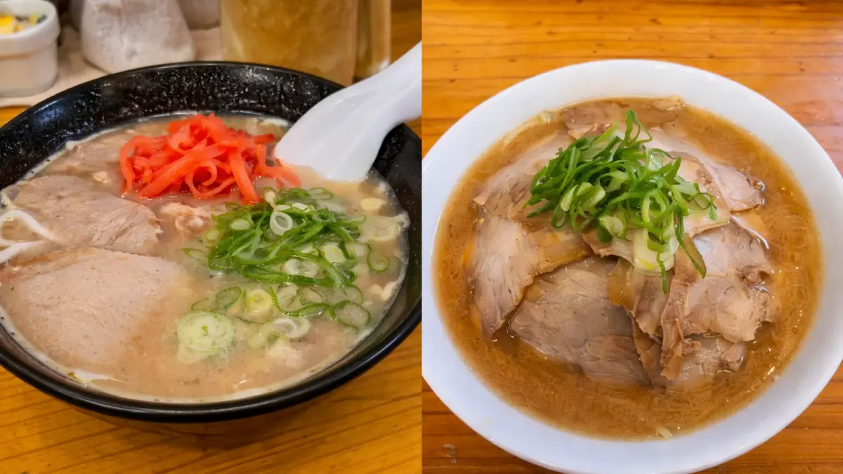 六本松の餃子一鉄の味噌ラーメン