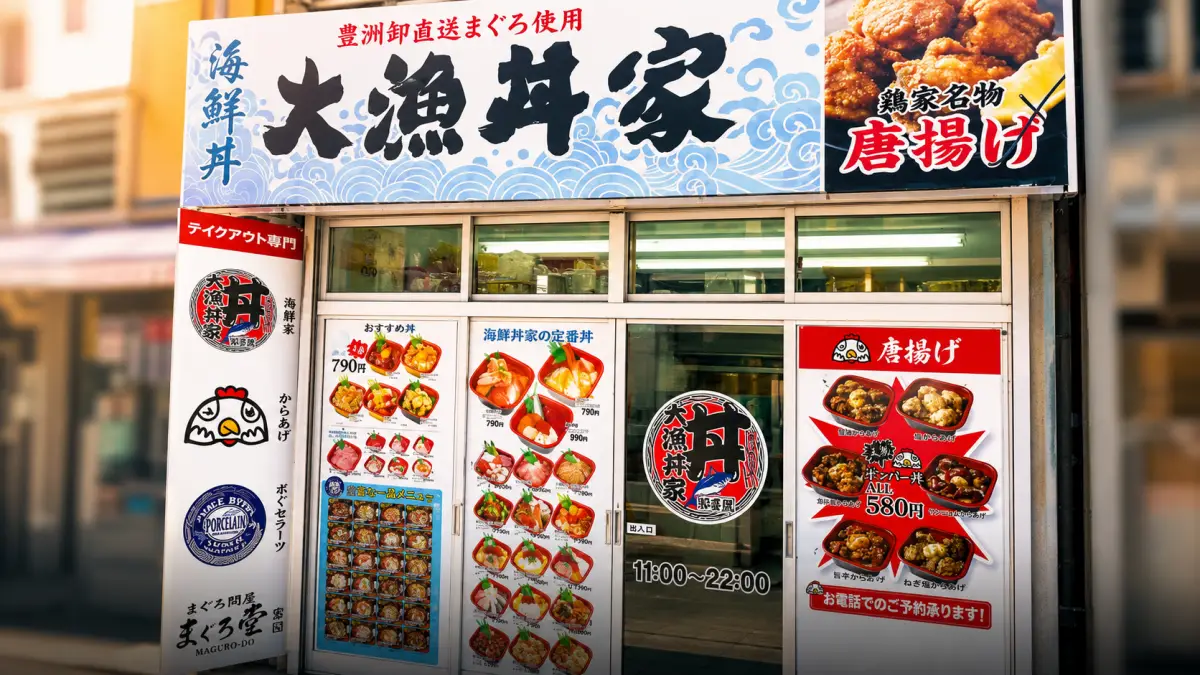 大漁丼家 六本松にオープン海鮮丼専門店豊富なメニュー