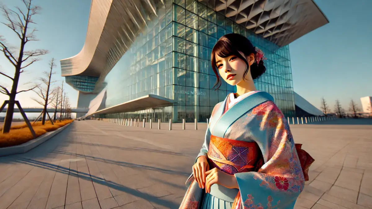 福岡2026年成人式|マリンメッセ福岡A館外観 福岡2026年成人式の会場マリンメッセ福岡A館の外観