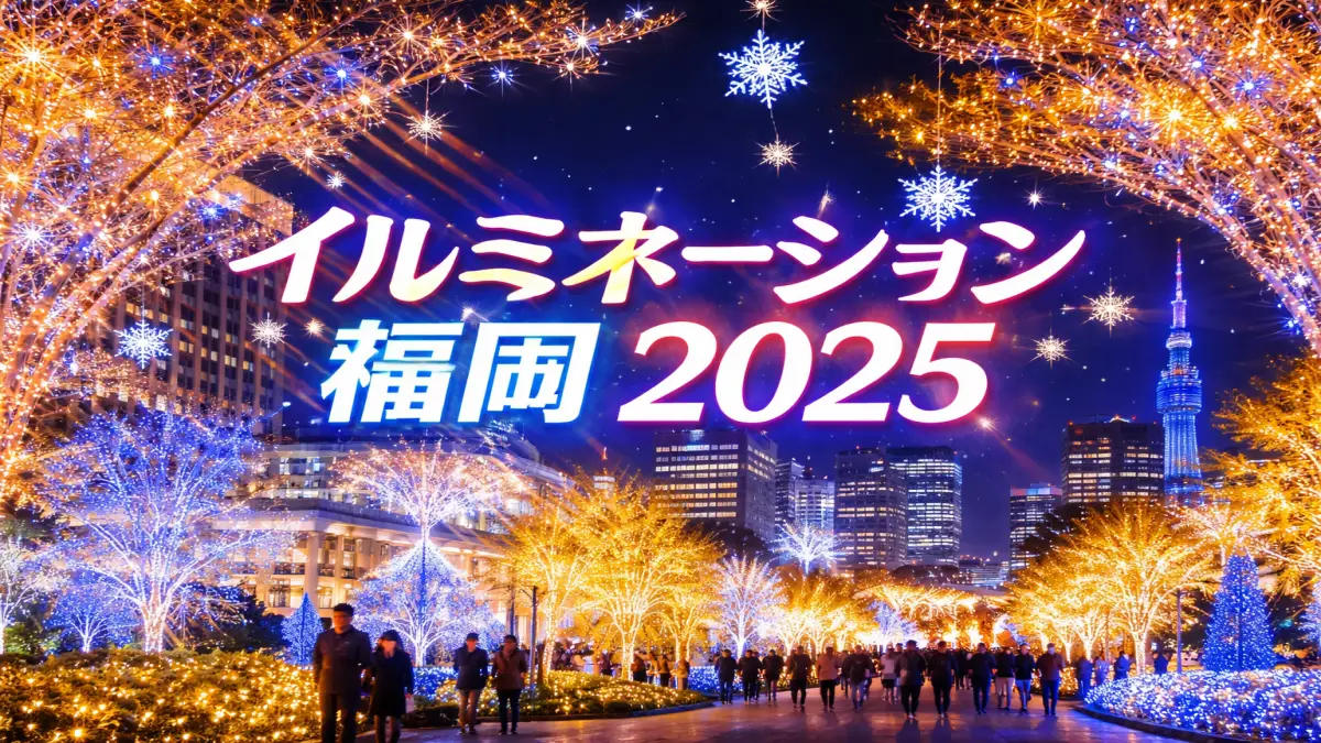 イルミネーション福岡 2025最新版｜無料スポットと混雑回避のコツ
