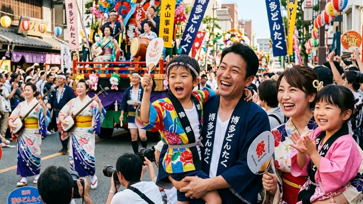 博多どんたく港まつり体験の魅力 博多どんたく港まつり復活80年を楽しむ家族