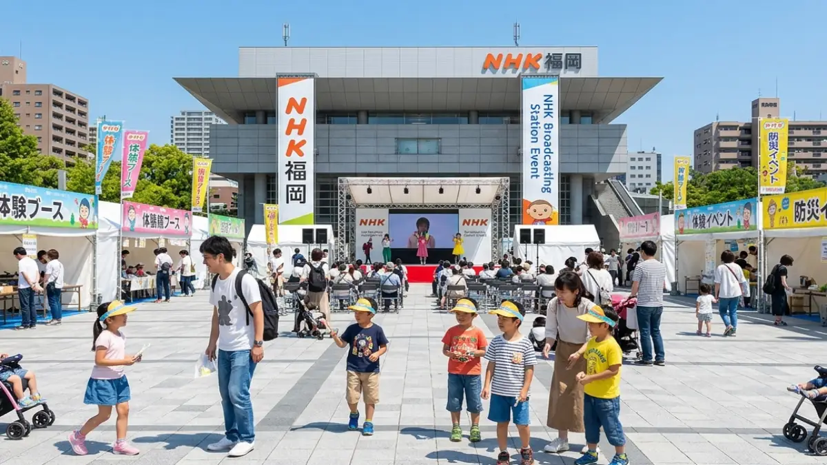 NHK福岡イベント全体像 NHK福岡イベント2026の会場全体の様子