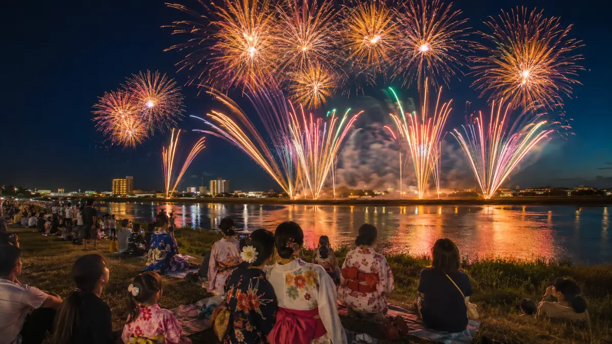 福岡の花火大会2026で注目の第367回筑後川花火大会のイメージ