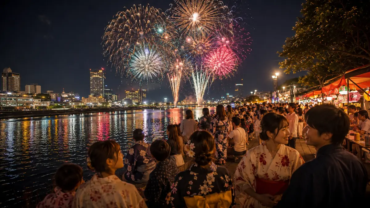 福岡の花火大会2026日程まとめ！7月・8月・9月の開催予定・場所を紹介