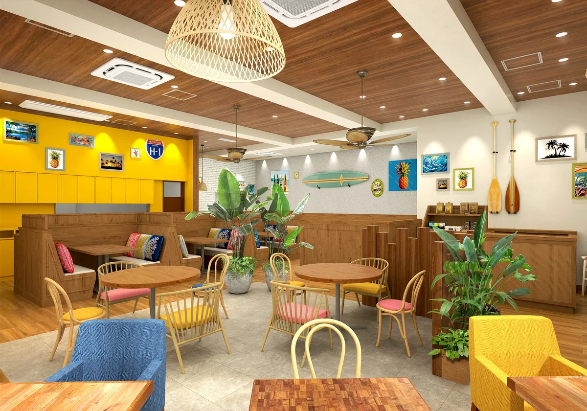 Eggs 'n Things キャナルシティ博多店の店内イメージ