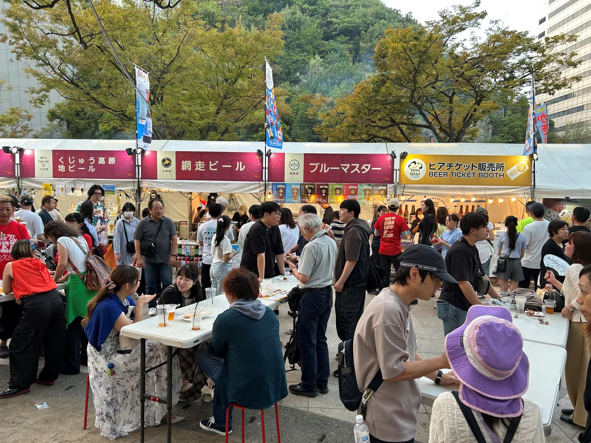BEERS OF JAPAN FESTIVAL 2026 福岡 会場のブース写真