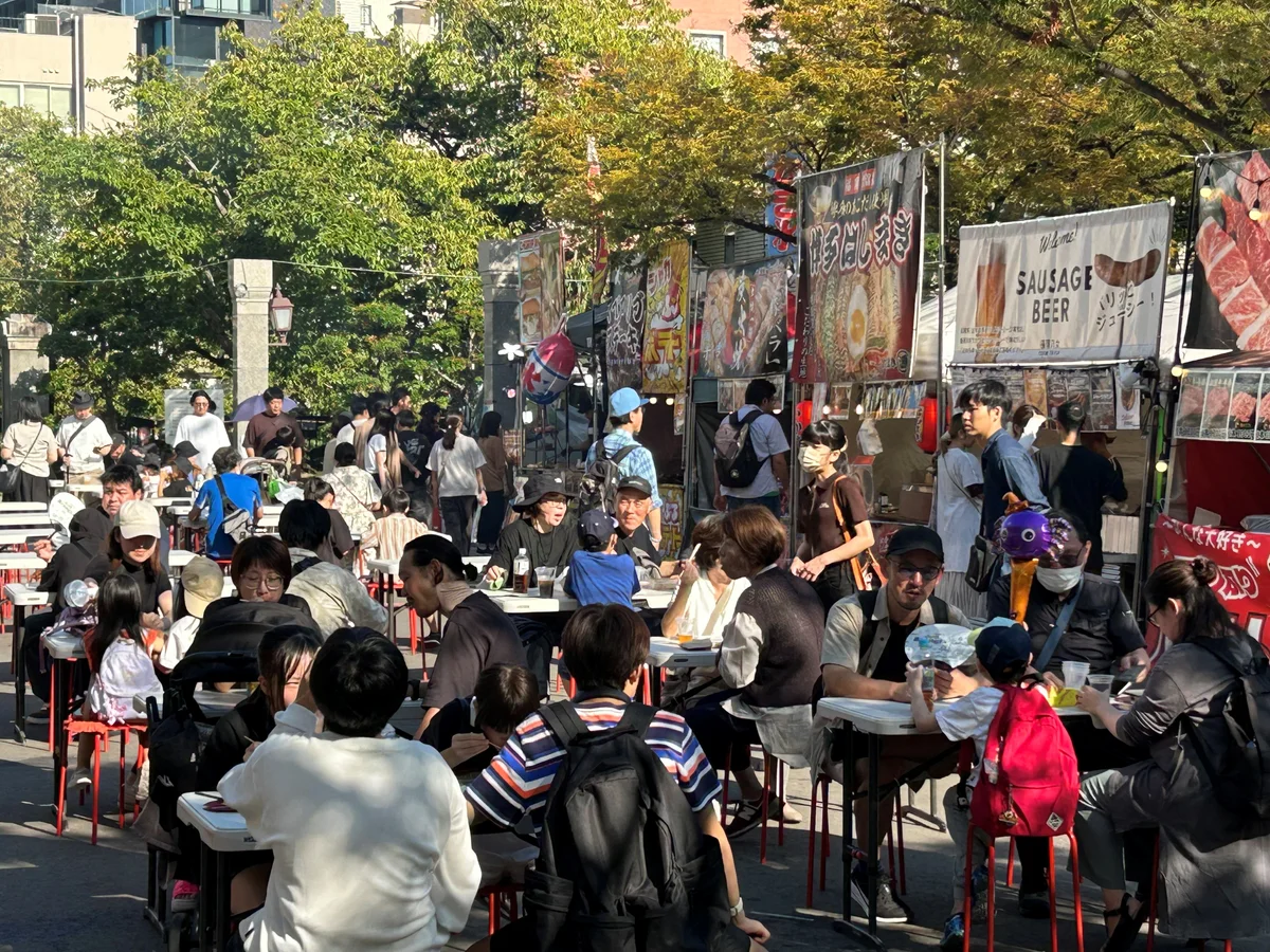 BEERS OF JAPAN FESTIVAL 会場のフード屋台