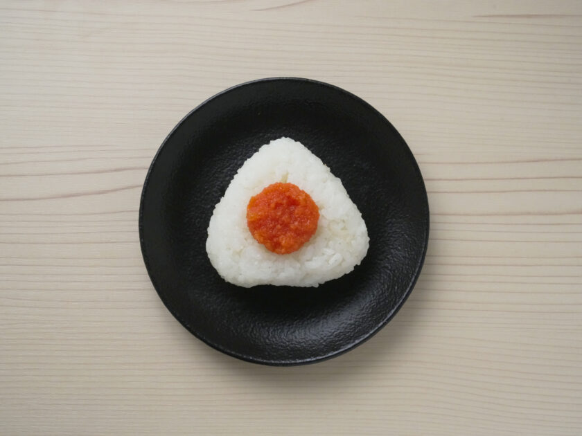 辛子明太子むすび340円
