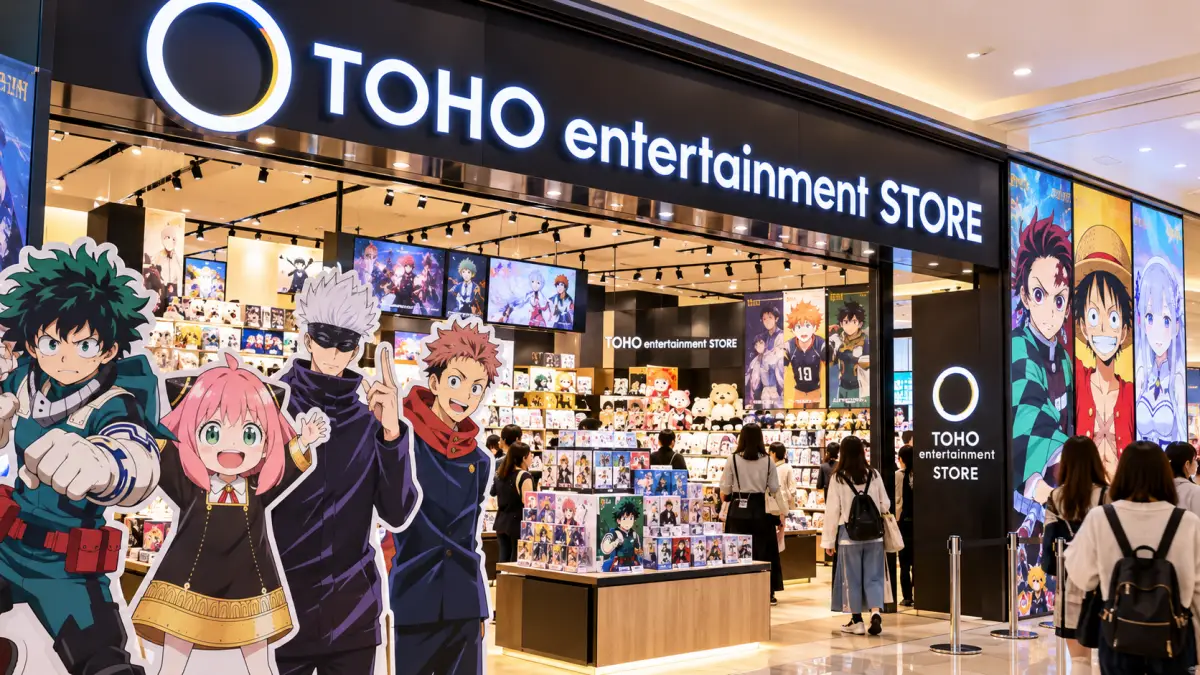 TOHO entertainment STOREが九州初出店！博多リバレインモールにオープン