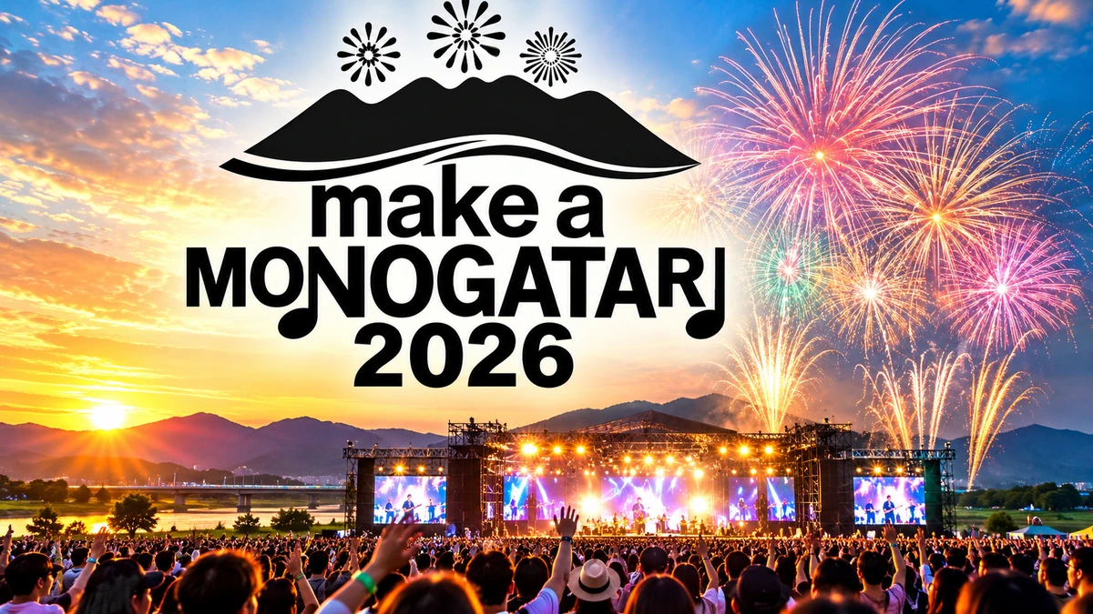 直方で18,000発の花火が夜空を彩る！MAKE A MONOGATARI 2026 チケット・アクセス完全ガイド