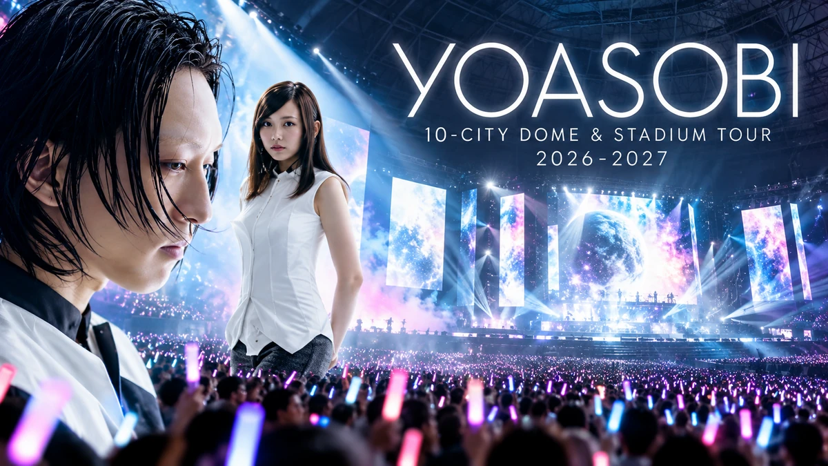 YOASOBI福岡ライブ2026｜PayPayドームの日程・チケット・アクセス・YOASOBI号まとめ